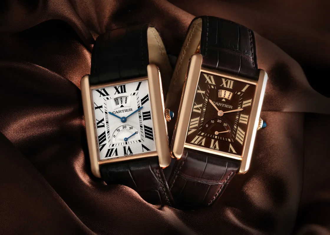 Photo showing two Cartier watches